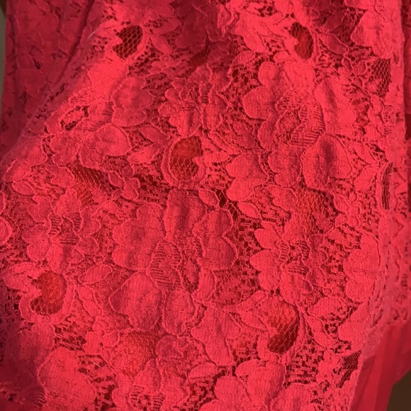 Red lace Penningtons dress - Picture 3 of 3